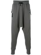 Unconditional Drop-crotch Sweatpants, Men's, Size: Medium, Grey, Cotton