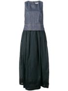 Peserico Denim Evening Dress - Blue