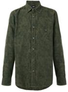 Hudson - Camouflage Shirt - Men - Cotton - S, Green, Cotton