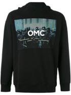 Omc Logo Print Hoodie - Black