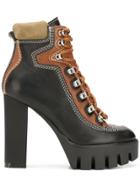 Dsquared2 High Lace-up Boots - Black