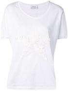 P.a.r.o.s.h. Star Textured T-shirt - White