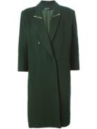Claude Montana Vintage Oversized Coat - Green