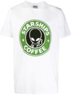 Sss World Corp Printed Cotton T-shirt - White