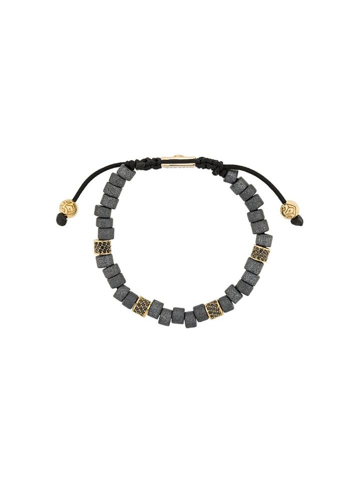 Nialaya Jewelry The Tulum Beaded Bracelet - Grey