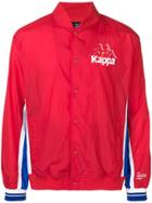 Kappa Lightweight Bomber Logo Jacket - Red