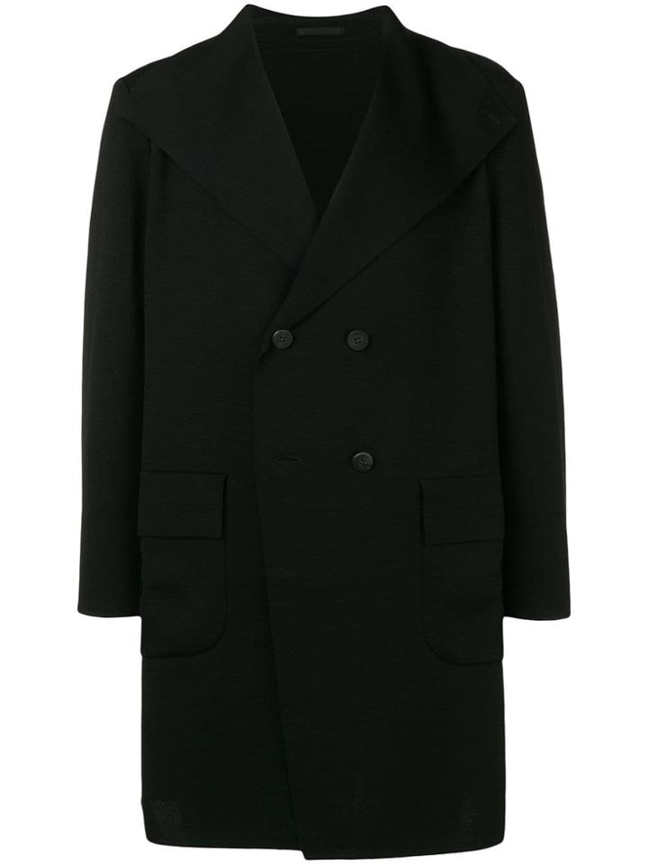 Issey Miyake Double-breasted Jacket - Black