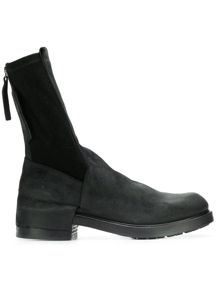 Cinzia Araia Ankle Combat Boots - Black