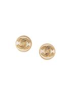 Chanel Pre-owned 1994 Autumn Earrings - Gold