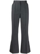 Rokh Wide-leg Tailored Trousers - Grey