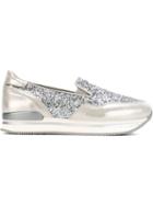 Hogan Sequin Slip-on Sneakers