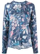 Essentiel Antwerp - Nonnection Shirt - Women - Silk - 38, Women's, Blue, Silk