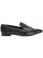 Proenza Schouler Woben Fringe Loafers