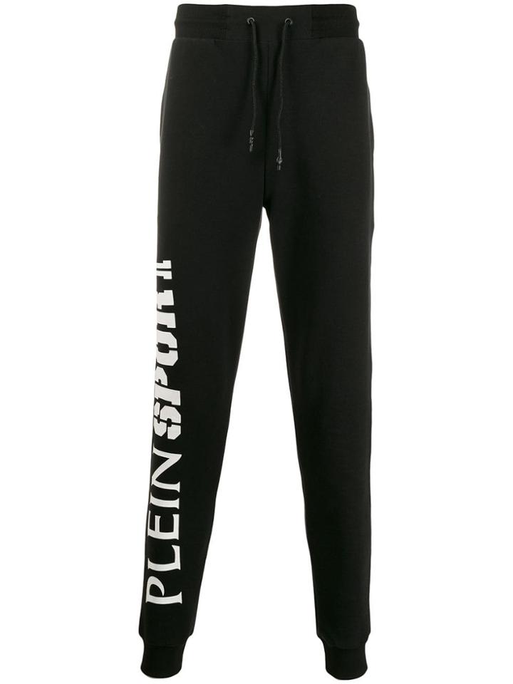 Plein Sport Drawstring Track Trousers - Black