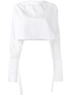 Ellery Hallucinate Cropped Top - White