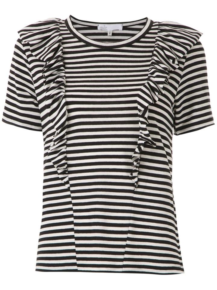 Nk John Striped T-shirt - Black