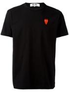 Comme Des Garçons Play Heart Logo Patch T-shirt - Black