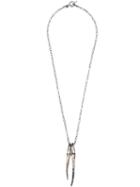 Lost & Found Rooms Tooth Effect Pendant Necklace