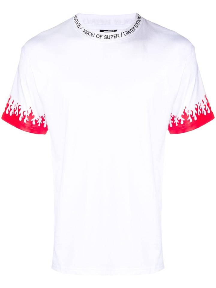 Vision Of Super Fired Printed T-shirt - White
