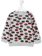 Stella Mccartney Kids Speech Bubble Print Sweatshirt, Boy's, Size: 10 Yrs, Grey