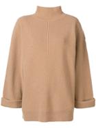 A.p.c. Oversized Turtleneck Jumper - Brown