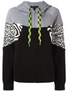 Marc Jacobs Zipped Hoodie, Women's, Size: Xs, Black, Viscose/cotton/nylon/wool