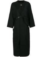 Y-3 Oversized Coat - Black