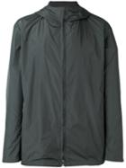 Jil Sander Zipped Hooded Jacket, Men's, Size: 46, Grey, Polyester