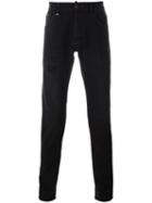 Philipp Plein 'runway' Super Straight-leg Jeans, Men's, Size: 32, Black, Cotton/spandex/elastane/polyester