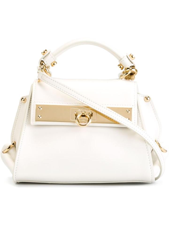 Salvatore Ferragamo 'sofia' Tote, Women's, White