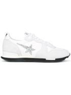 Golden Goose Deluxe Brand Running Crystal Edition Sneakers - White