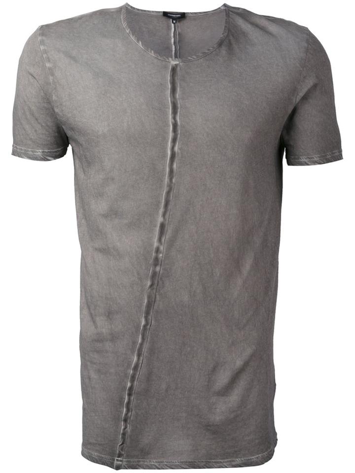 Unconditional - Classic T-shirt - Men - Cotton - S, Grey, Cotton
