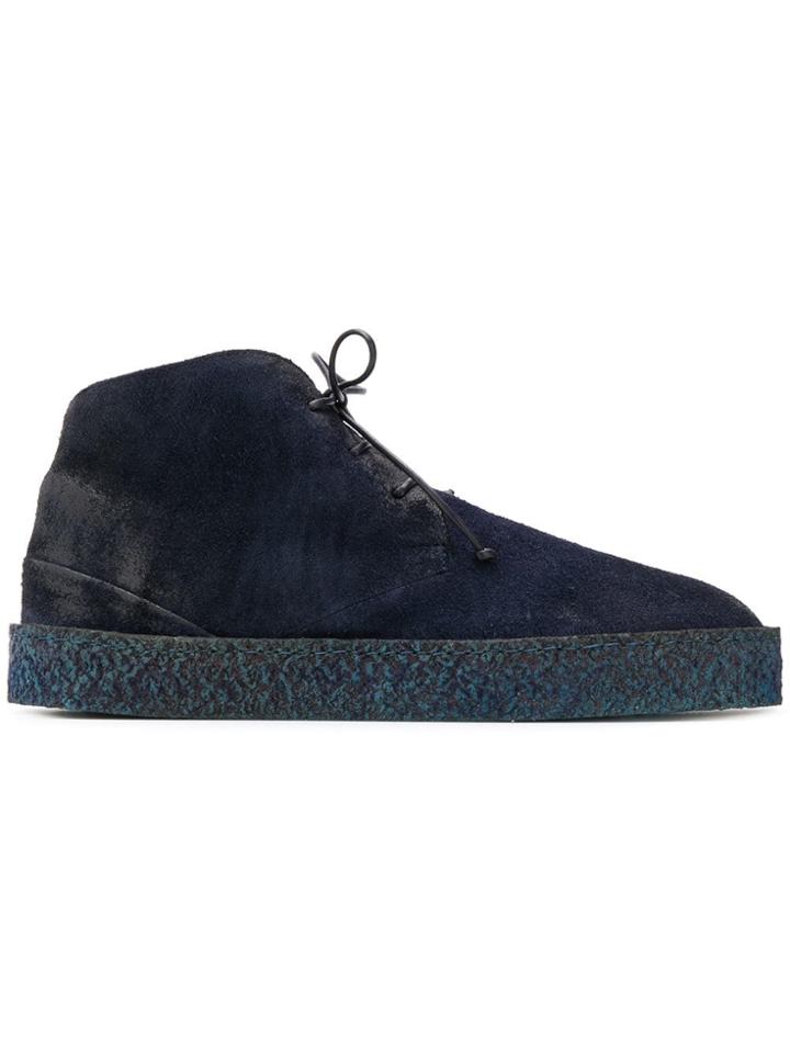 Marsèll Platform Lace-up Boots - Blue