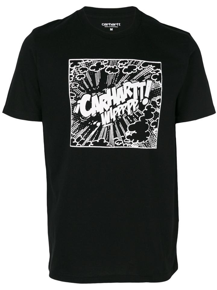 Carhartt Logo Print T-shirt - Black