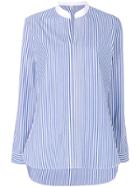 Marie Marot Mary Striped Shirt - Blue