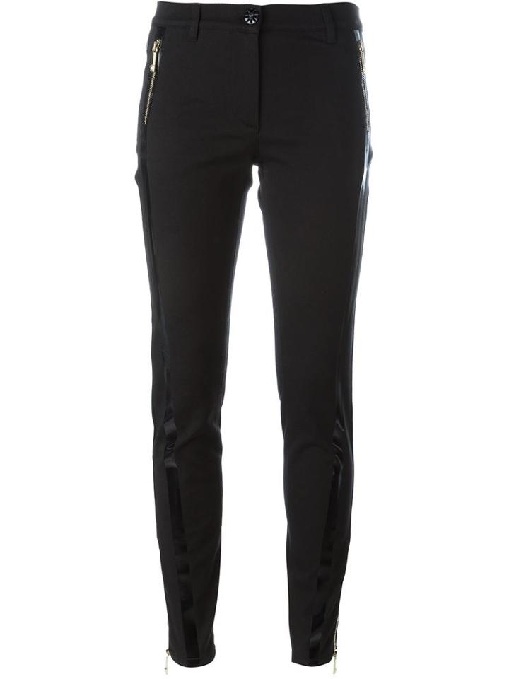 Versace Skinny Jeans, Women's, Size: 28, Black, Cotton/spandex/elastane