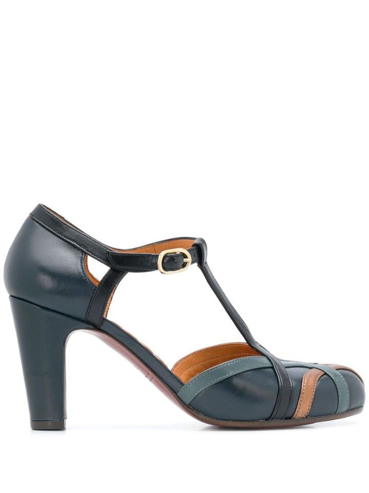 Chie Mihara Korea T-bar Pumps - Blue