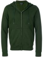 Private Stock V-neck Hoodie - Black