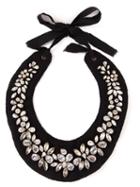 Lanvin Vintage Glam Couture Collar, Women's, Black