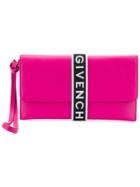 Givenchy Urban Logo Band Wallet - Pink