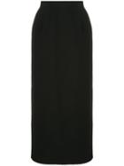 Junya Watanabe Comme Des Garçons Pre-owned Scuba Pencil Skirt - Black