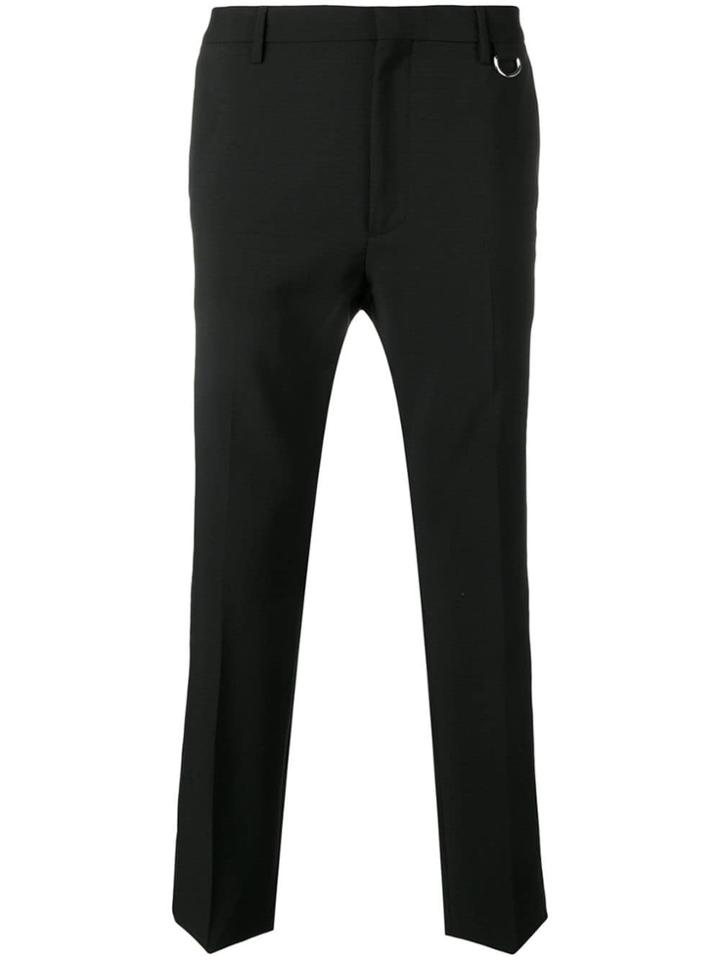Valentino Side Stripe Tailored Trousers - Black