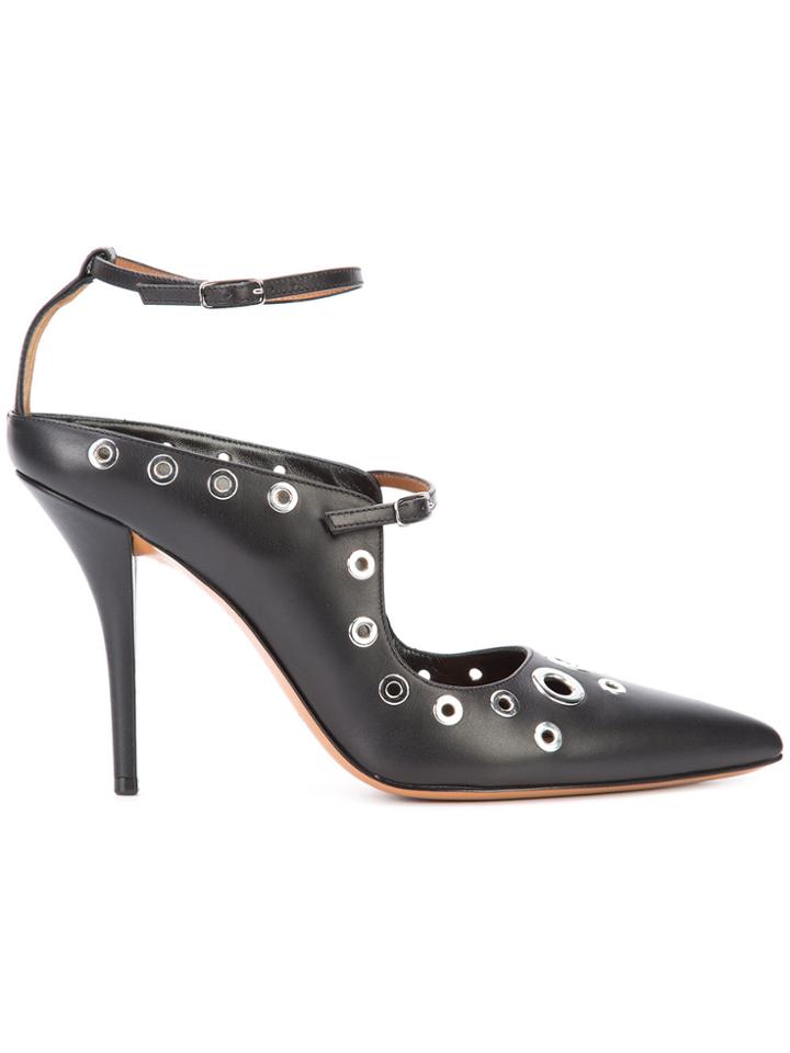 Givenchy Eyelet Embellished Pumps - Black