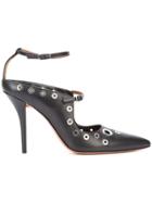 Givenchy Eyelet Embellished Pumps - Black