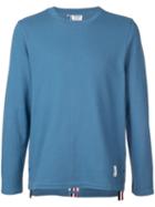 Thom Browne Stripe Applique Long-sleeve T-shirt - Blue