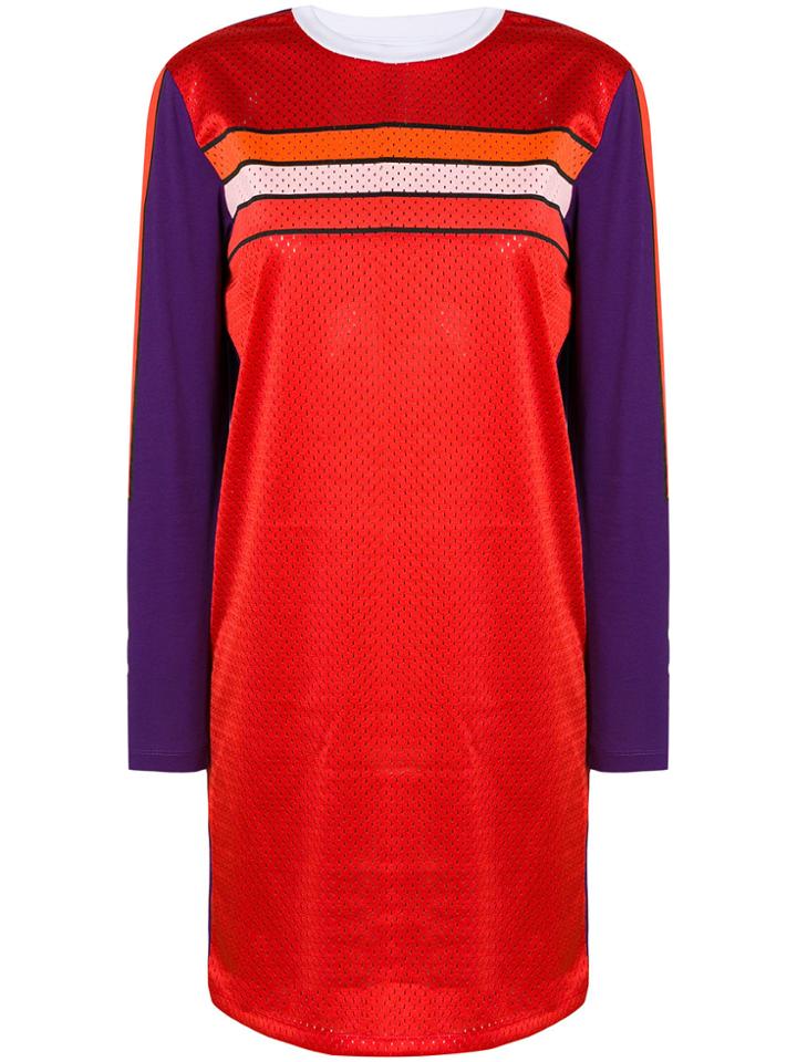 Kenzo Technical Striped Dress - Yellow & Orange