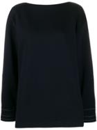 Marni Exposed Stitch Sweatshirt - Blue