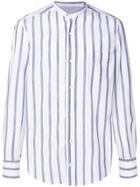Eleventy Classic Striped Shirt - White