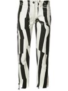Ann Demeulemeester Anderson Pants, Women's, Size: 42, White, Cotton/linen/flax
