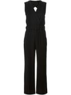 Iro Nubia Cut-out Jumpsuit, Women's, Size: 36, Black, Polyamide/spandex/elastane/viscose